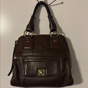 Vintage Banana Republic Brown Leather Handbag